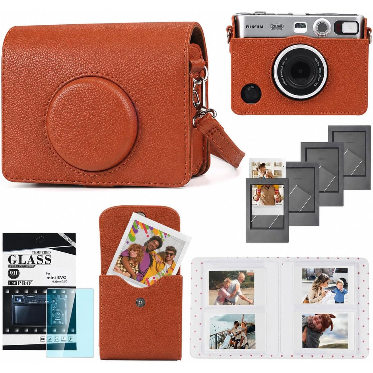 کیت 6 تیکه دوربین مینی اوو 6in1 Accessories Kit for Fujifilm Instax Mini Evo