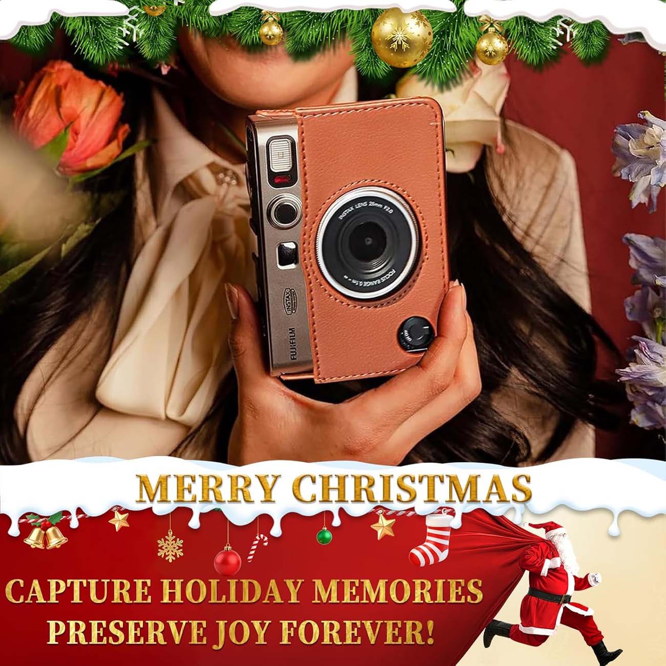 نمای کاربردی کیف دوربین و لوازم جانبی 6in1 Accessories Kit for Fujifilm Instax Mini Evo