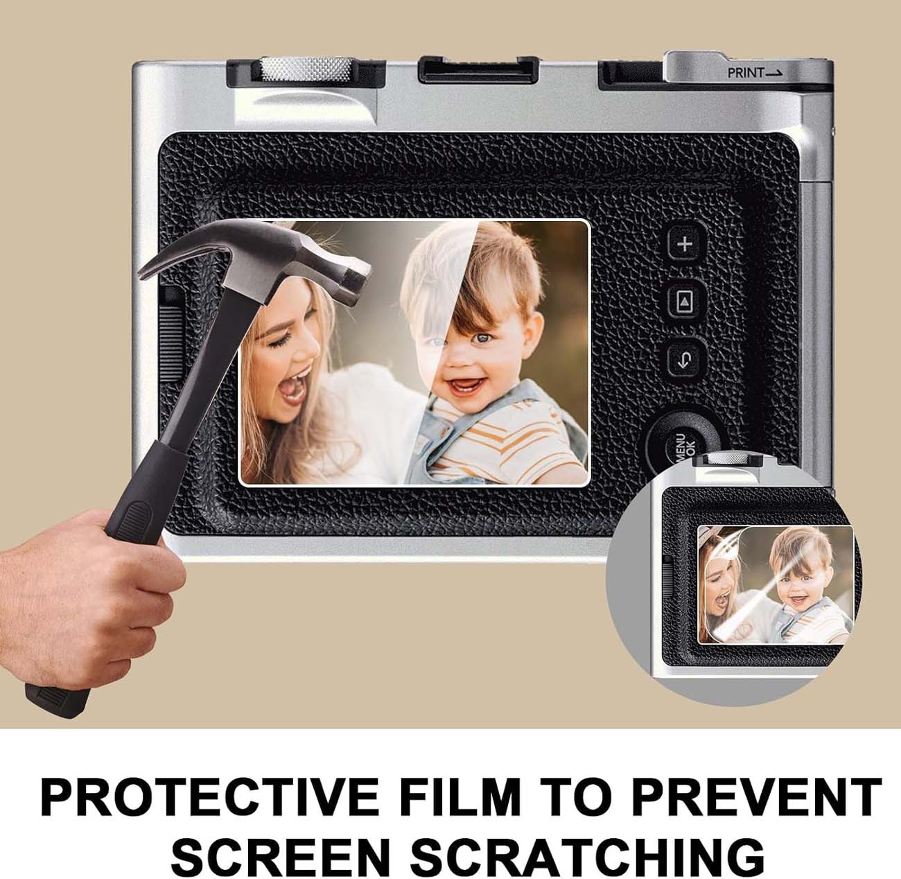 نمای کاربردی لوازم جانبی دوربین 6in1 Accessories Kit for Fujifilm Instax Mini Evo