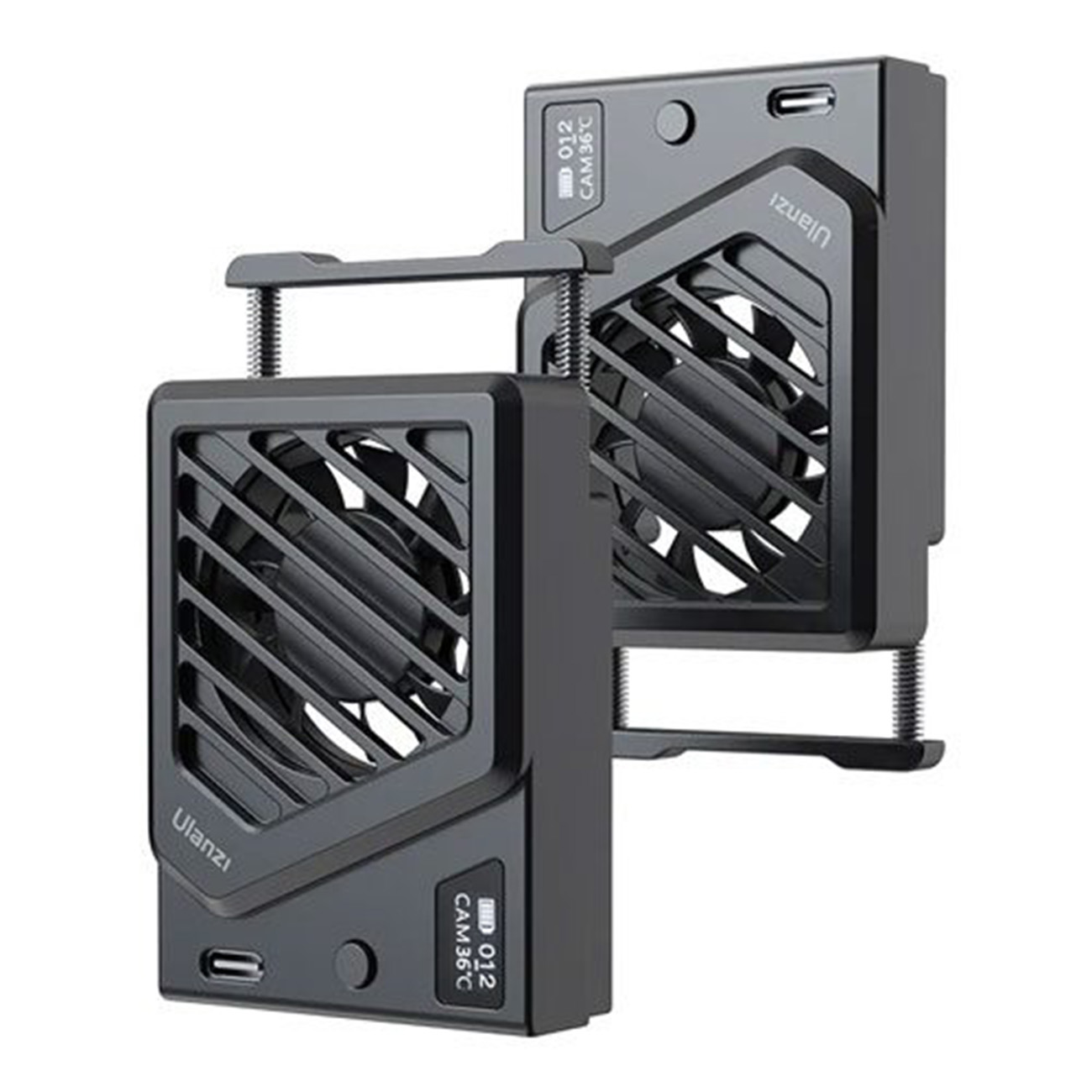 نمای بالا فن خنک کننده دوربین اولانزی Ulanzi C072GBB2 Camera Cooling Fan