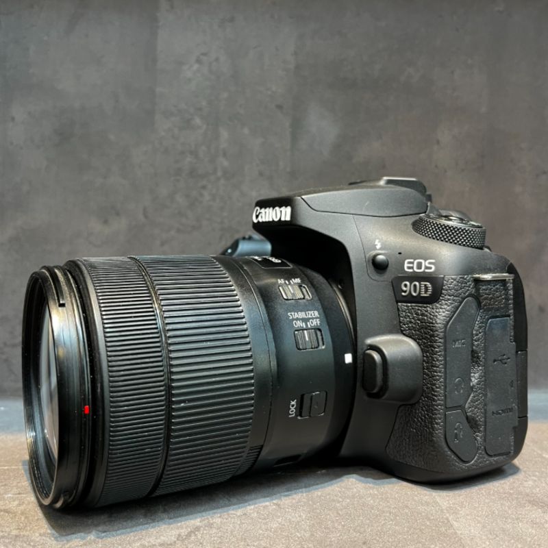 دوربین دست دوم عکاسی کانن Canon EOS 90D DSLR kit EF-S 18-135mm IS USM (2000 شات)