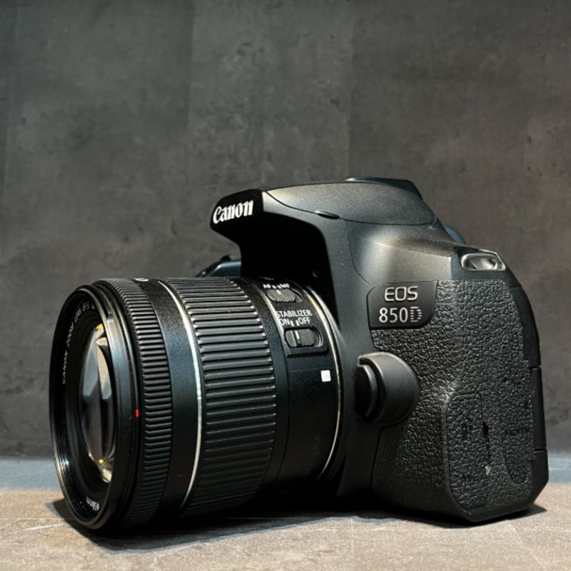 دوربین دست دوم کانن  Canon EOS 850D kit EF-S 18-55mm f/4-5.6 IS STM (1500 شات)