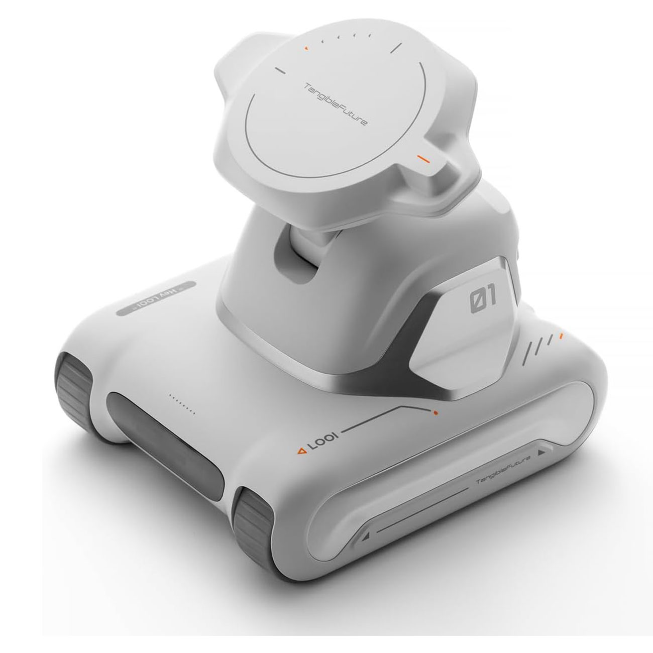 نمای جانبی از ربات هوش مصنوعی TangibleFuture LOOI Robot AI Desktop Companion with ChatGPT