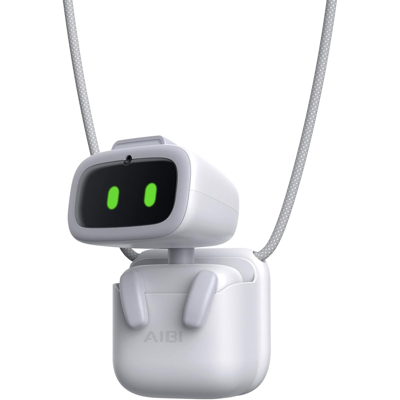 نمای جانبی ربات هوش مصنوعی EMOPET AIBI Pocket AI Desktop Companion Robot