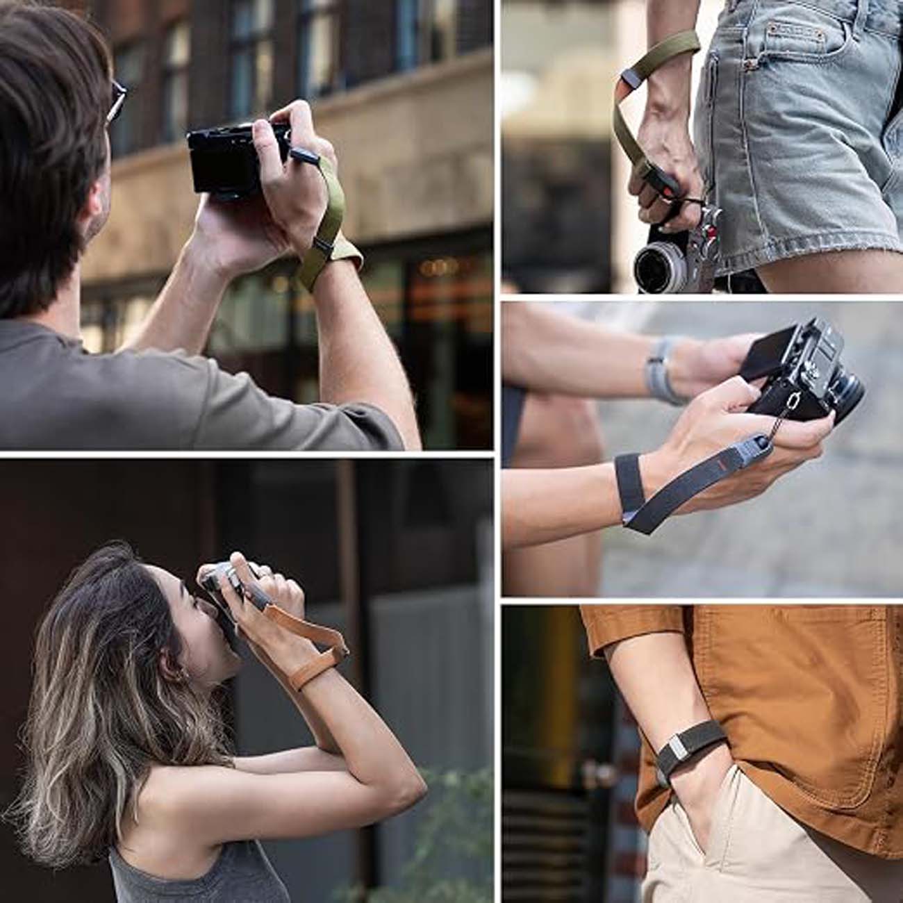 نمای کاربردی بند مچی دوربین PGYTECH Camera Wrist Strap Air