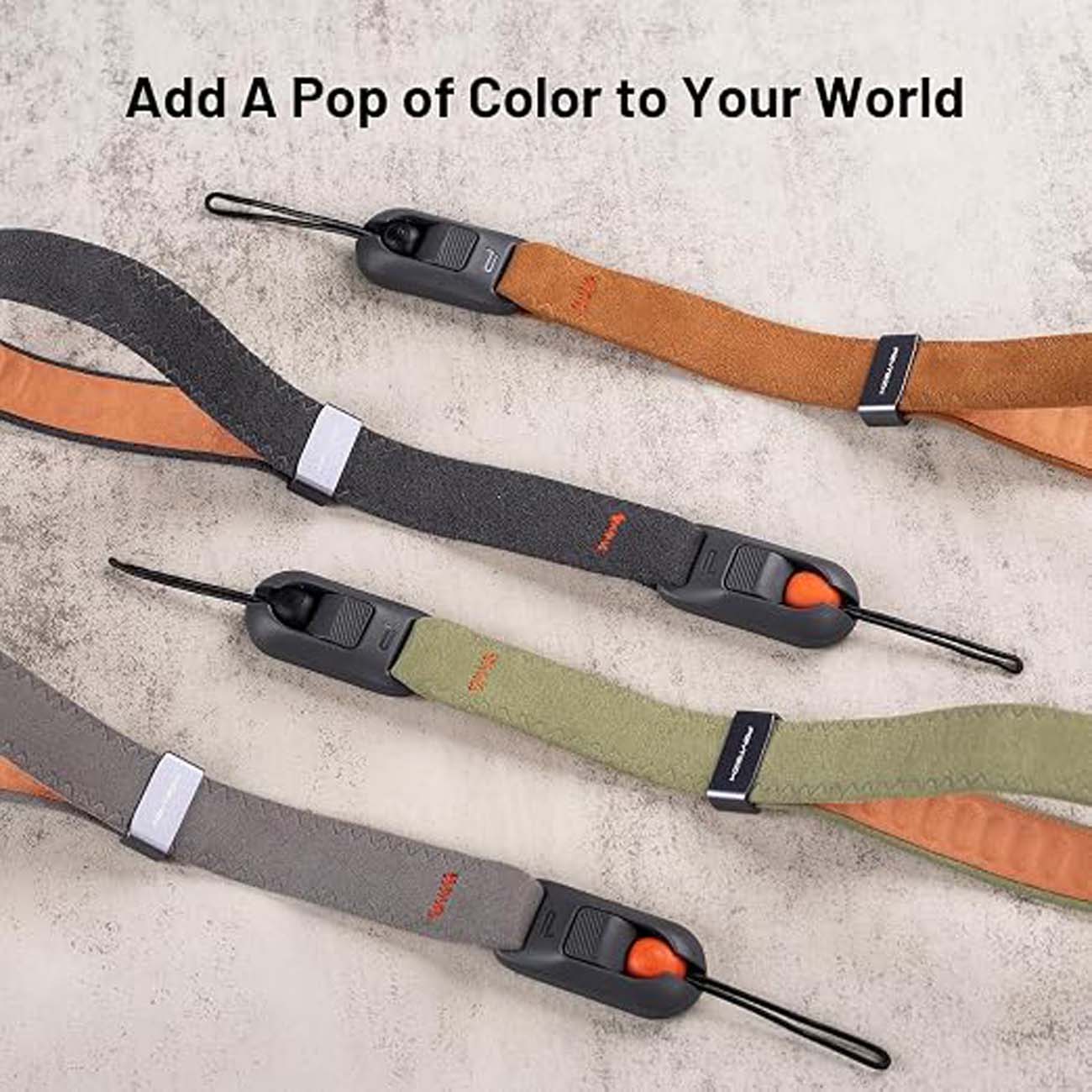 نمای رنگبندی بند مچی دوربین PGYTECH Camera Wrist Strap Air