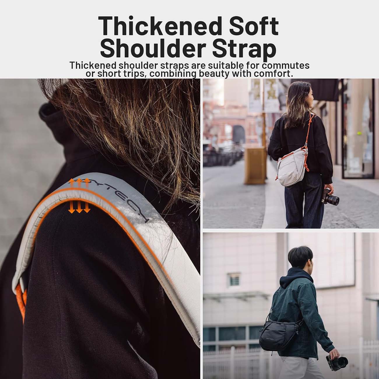 نمای بند کیف دوربین PGYTECH OneGo Rope Strap Camera Bag