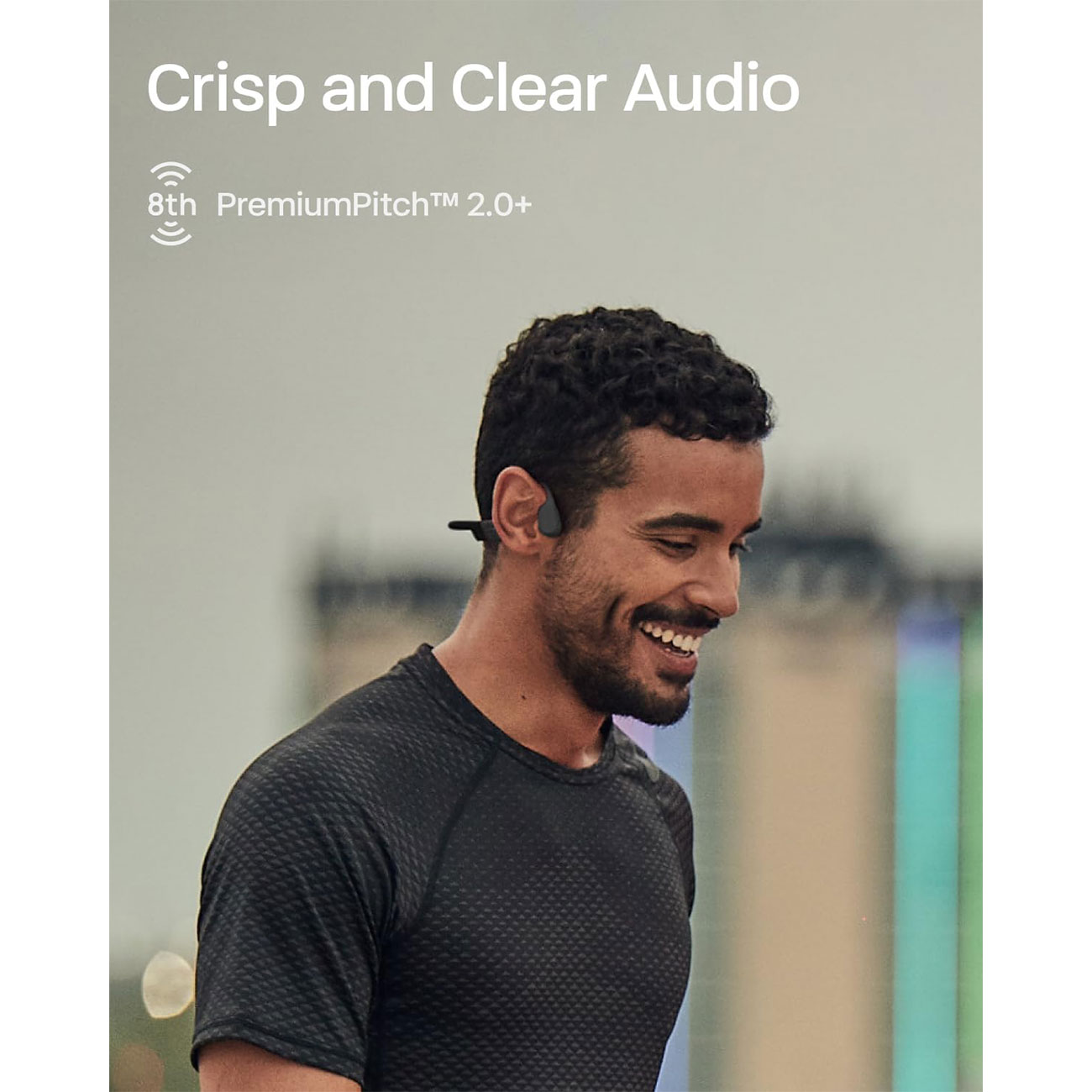 نمای کاربردی هدفون ورزشی شوکز Shokz OpenRun Bone Conduction Bluetooth Sport Headphones