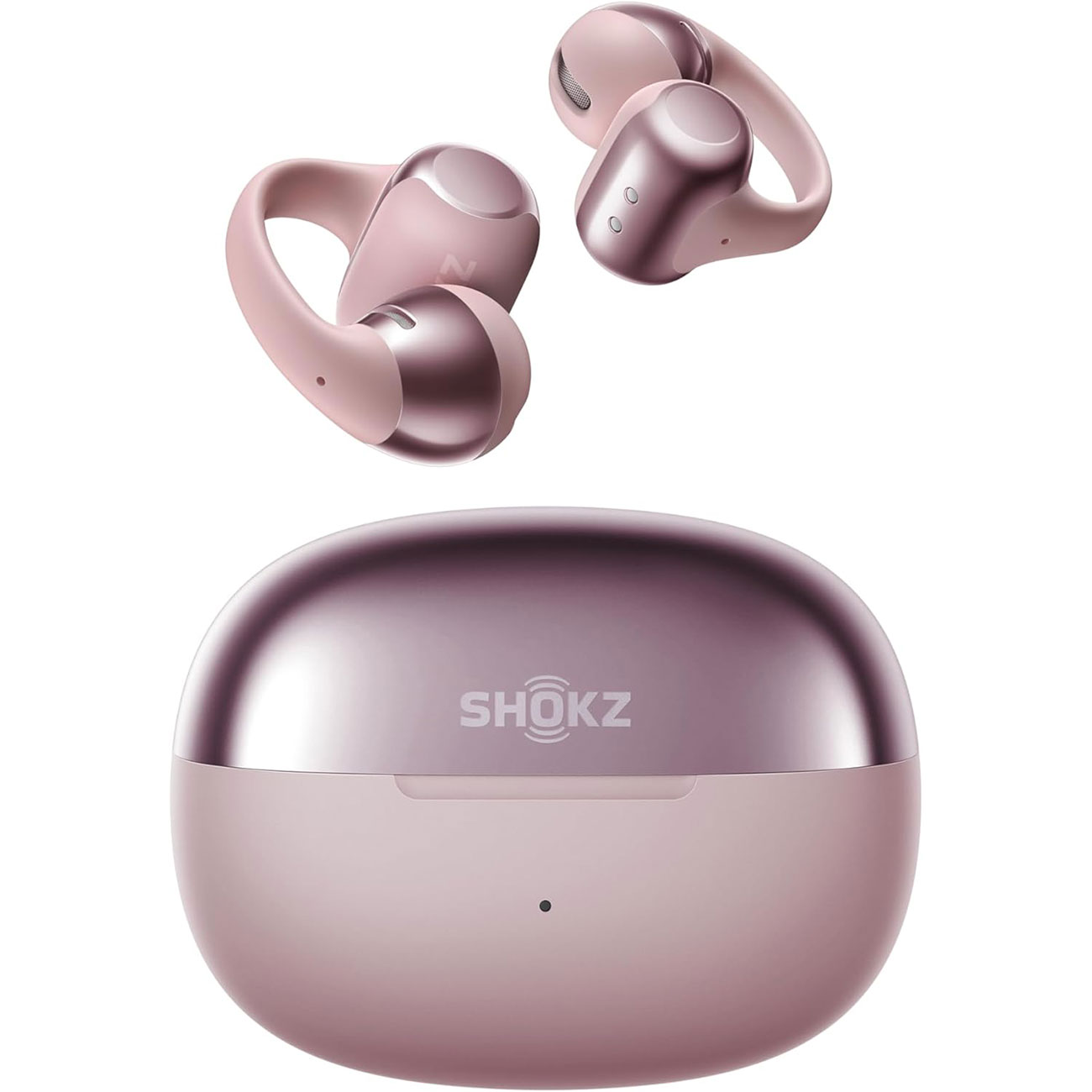 نمای روبه رو هندزفری بلوتوثی شوکز SHOKZ OpenDots ONE Open-Ear True Wireless Clip-On Earbuds