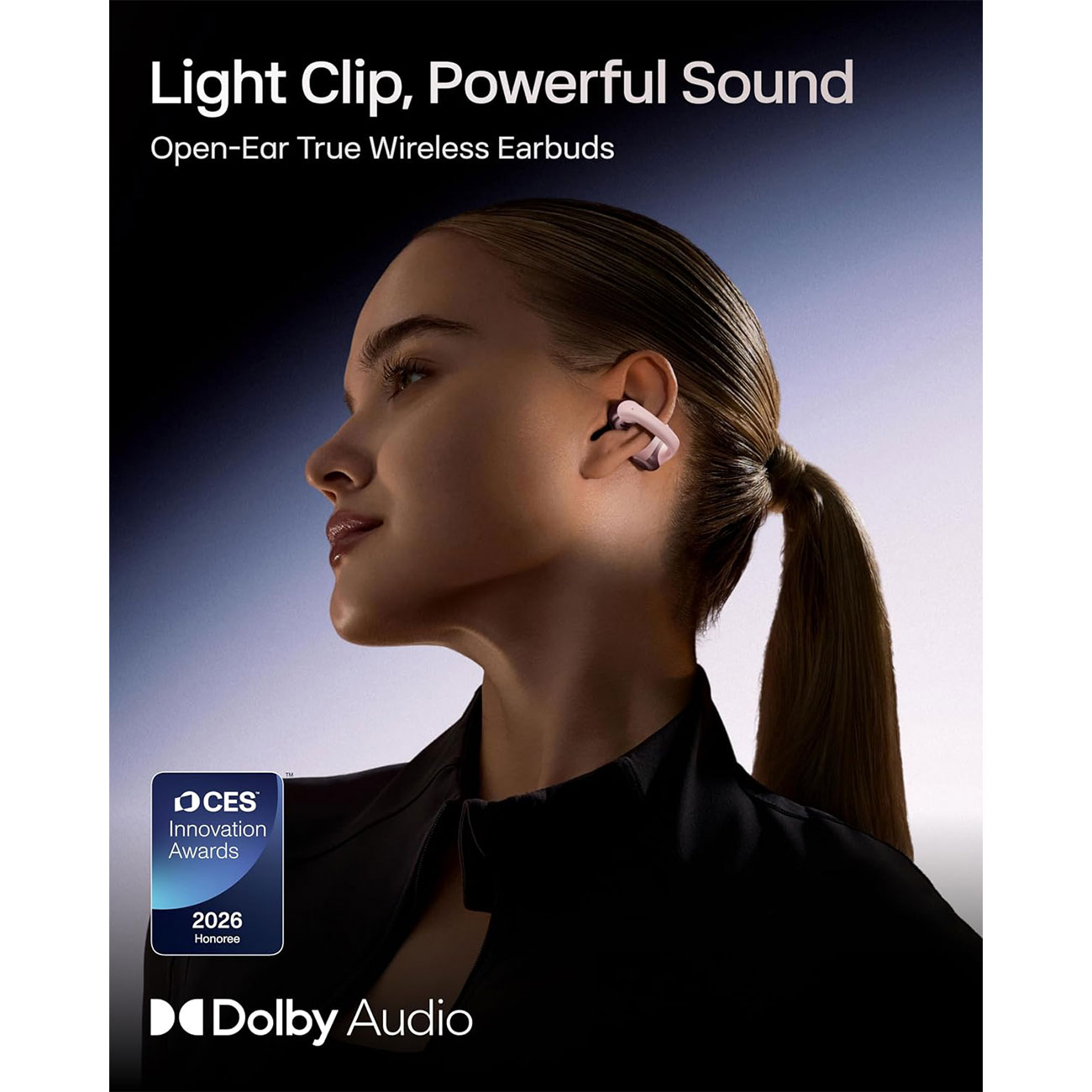 نمای کاربردی هندزفری بلوتوثی شوکز SHOKZ OpenDots ONE Open-Ear True Wireless Clip-On Earbuds