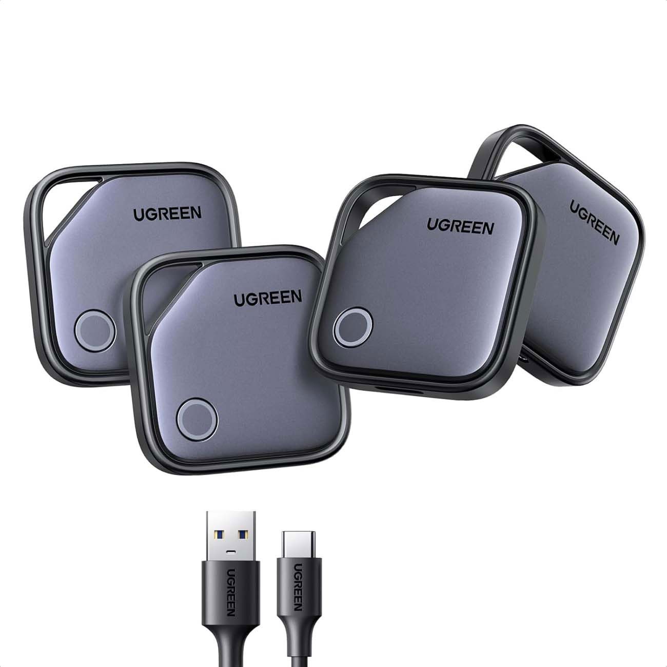 ردیاب هوشمند یوگرین UGREEN 4 Pieces FineTrack Bluetooth Tracker