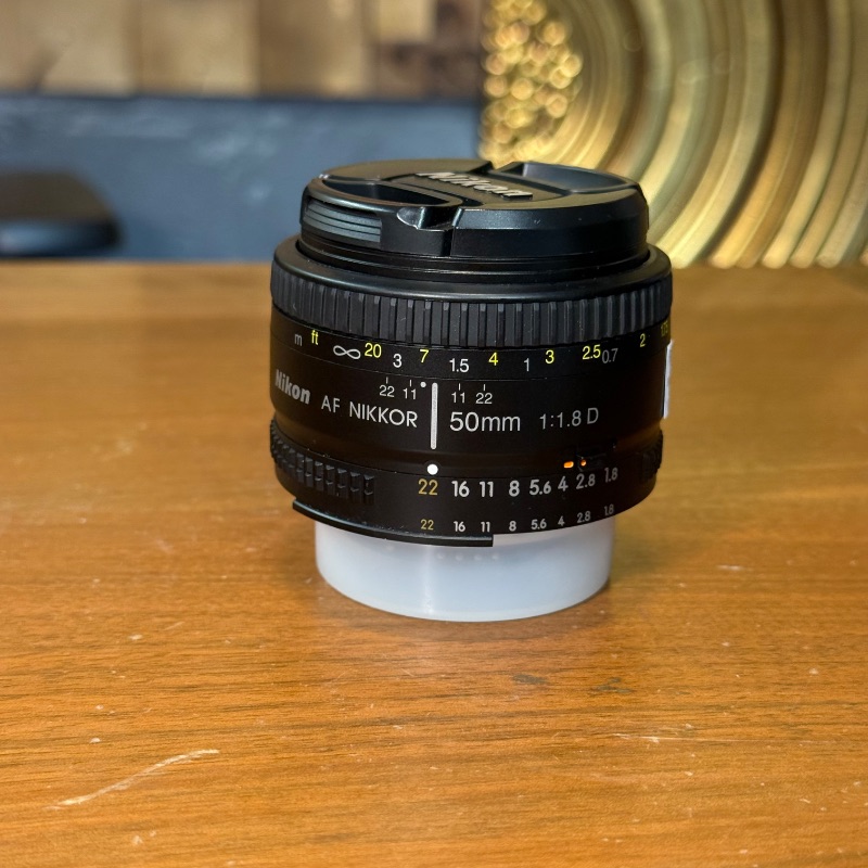 لنز دست دوم نیکون Nikon AF NIKKOR 50mm f/1.8D (جعبه ندارد)