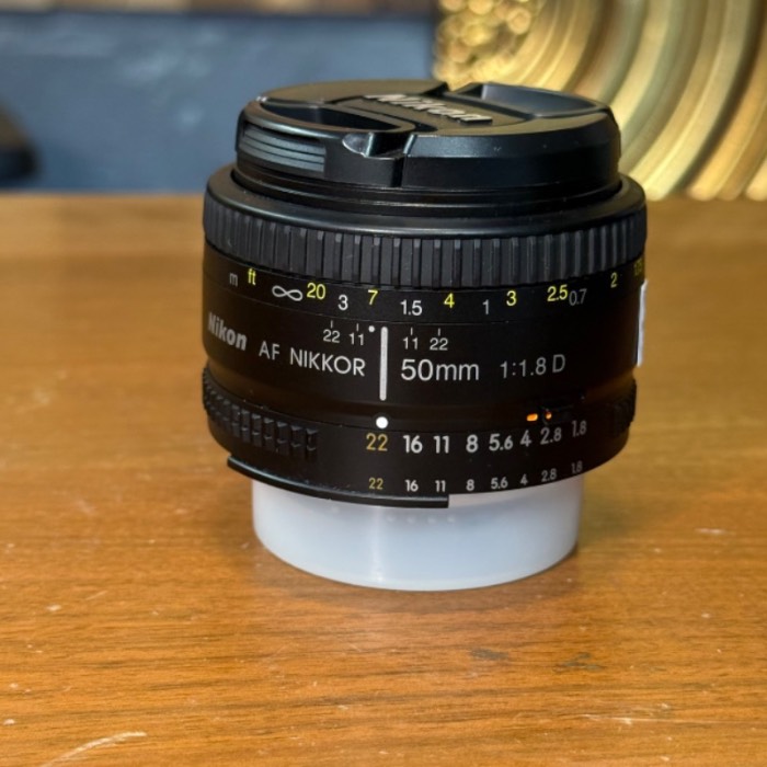 لنز دست دوم نیکون Nikon AF NIKKOR 50mm f/1.8D (جعبه ندارد)