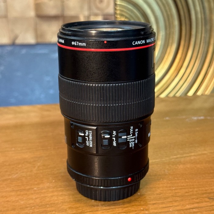 لنز کانن دست دوم Canon EF 100mm f/2.8L Macro IS USM (جعبه ندارد)