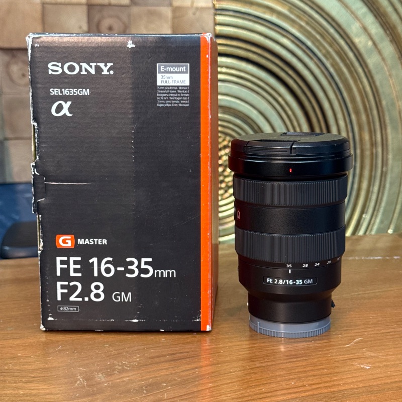 لنز دست دوم سونی Sony FE 16-35mm f/2.8 GM (جعبه دارد)
