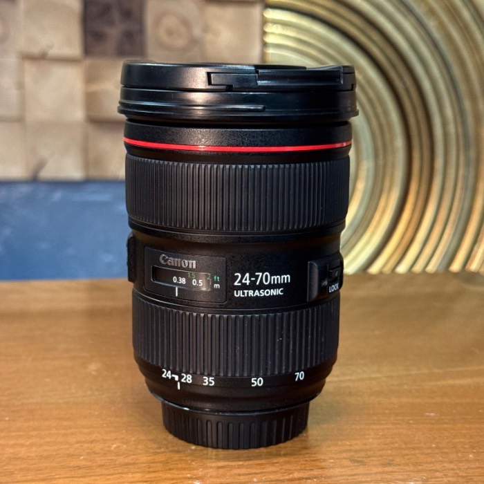 لنز دست دوم Canon EF 24-70mm f/2.8L II USM (جعبه دارد)