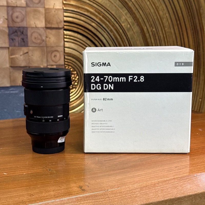 لنز دست دوم Sigma 24-70mm f/2.8 DG DN Art Lens for Sony E (جعبه دارد)