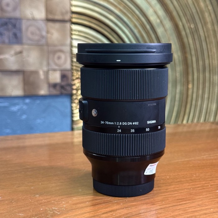لنز دست دوم Sigma 24-70mm f/2.8 DG DN Art Lens for Sony E (جعبه دارد)