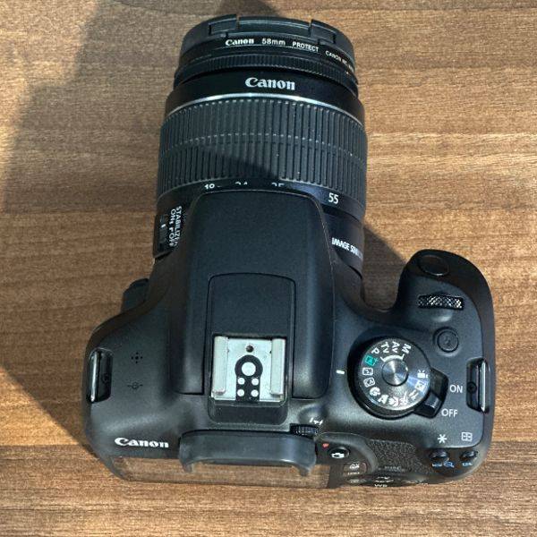 دوربین دست دوم Canon EOS 2000D kit EF-S 18-55mm IS II (1600 شات)