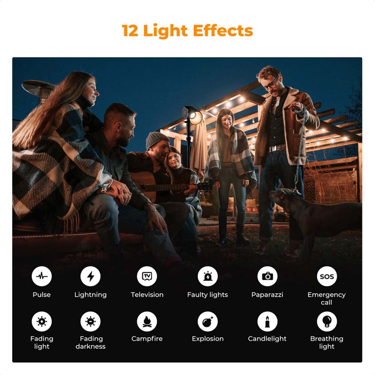 نمای کاربردی نور ثابت ال ای دی کی اند اف K&F Concept PL-60B 60W Bi-Color COB Video Light