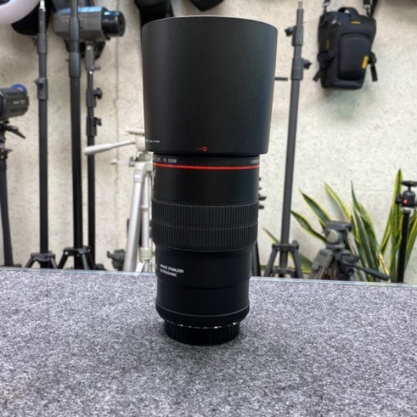 لنز کانن دست دوم Canon EF 100mm f/2.8L Macro IS USM (جعبه دارد)