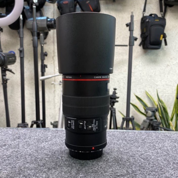 لنز کانن دست دوم Canon EF 100mm f/2.8L Macro IS USM (جعبه دارد)