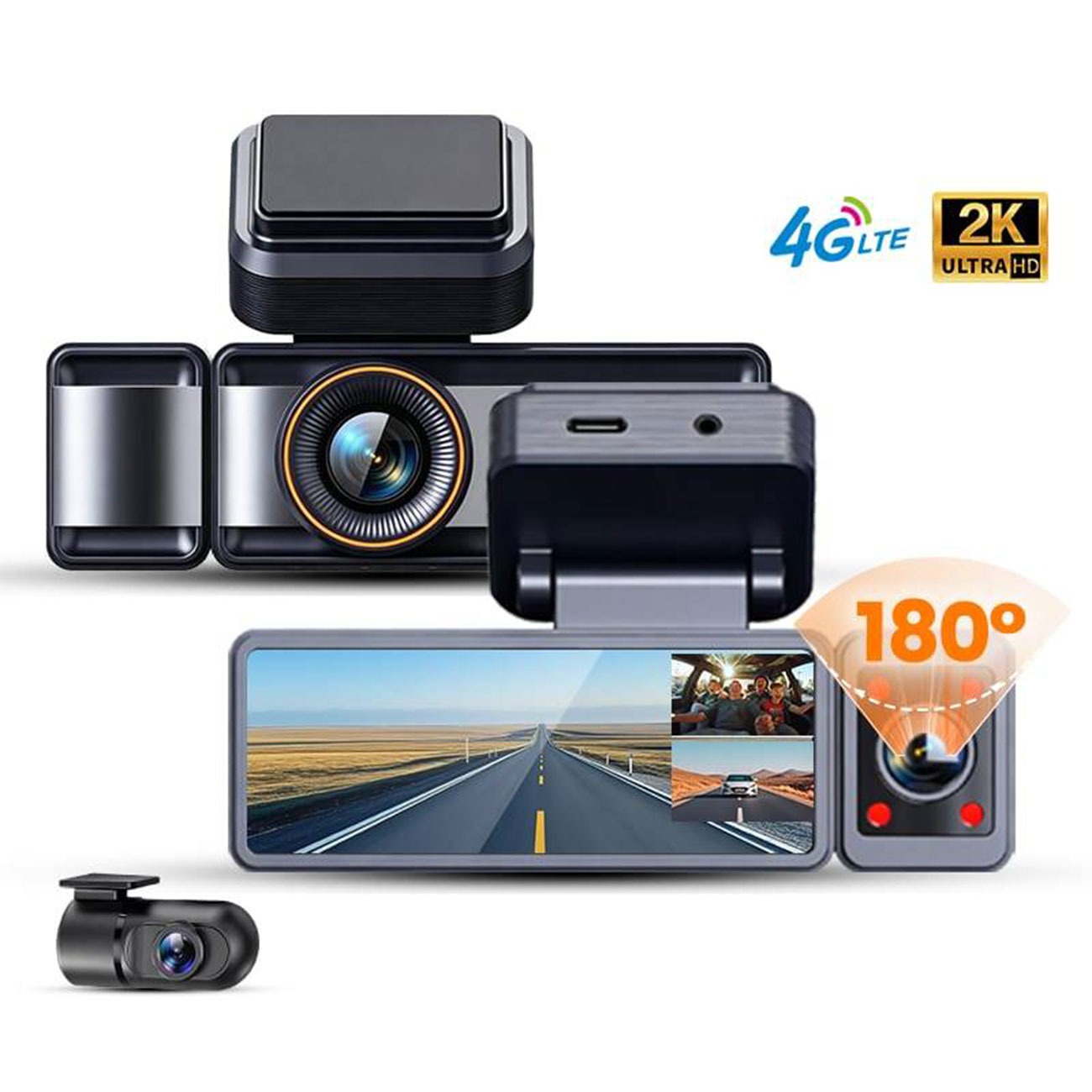 دوربین ثبت وقایع خودرو M300 4G LTE Car Dash Camera