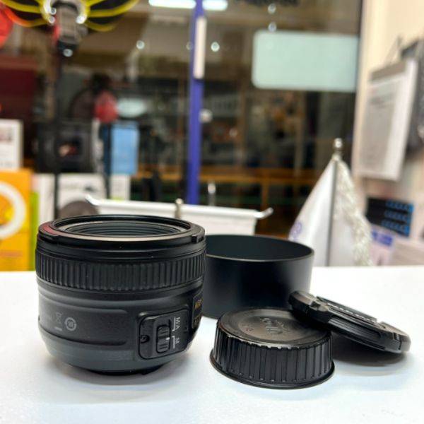 لنز نیکون دست دوم Nikon AF-S NIKKOR 50mm f/1.8G Lens (جعبه دارد)
