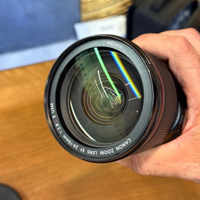 لنز کانن دست دوم Canon EF 24-70mm f/2.8L II USM (جعبه ندارد)