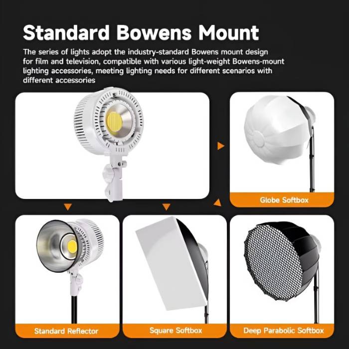 ویدیو لایت 480 وات فوکس FOX 480W LED COB Video Light