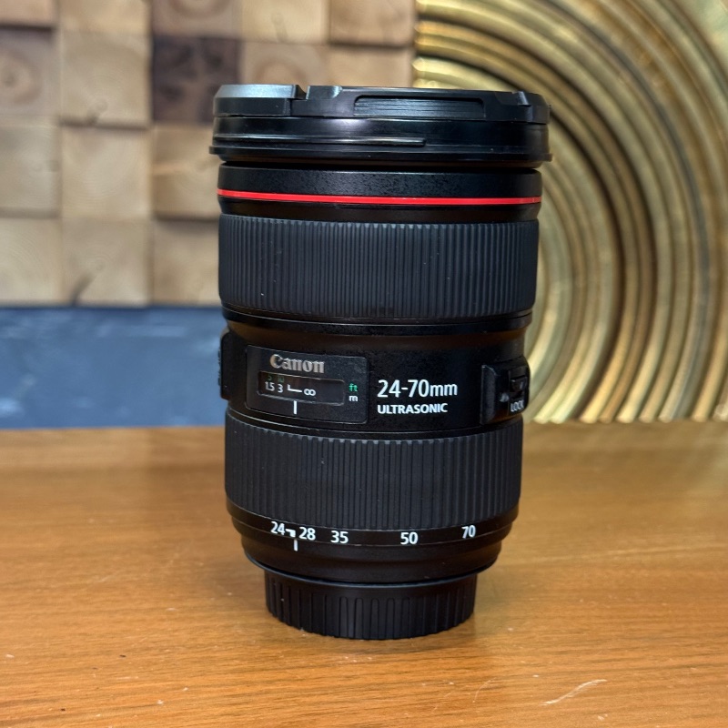 لنز کانن دست دوم Canon EF 24-70mm f/2.8L II USM (جعبه دارد)