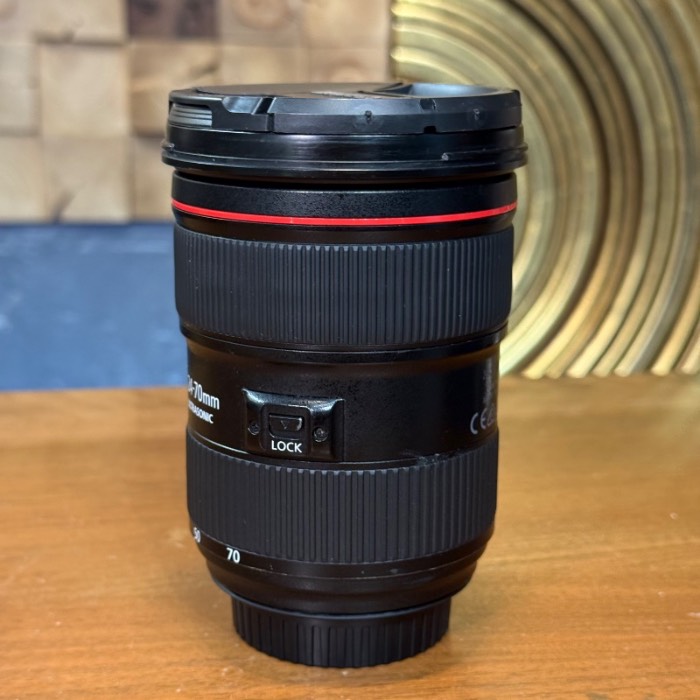 لنز کانن دست دوم Canon EF 24-70mm f/2.8L II USM (جعبه دارد)