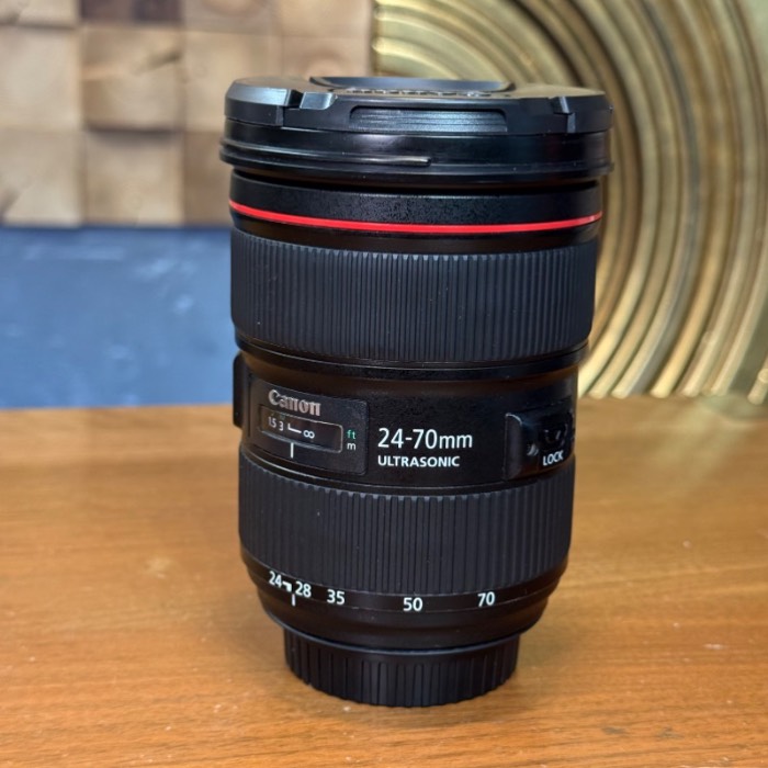 لنز کانن دست دوم Canon EF 24-70mm f/2.8L II USM (جعبه دارد)