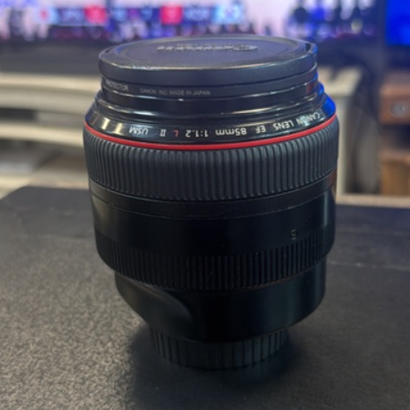 لنز دست دوم کانن Canon EF 85mm f/1.2L II USM (جعبه ندارد)