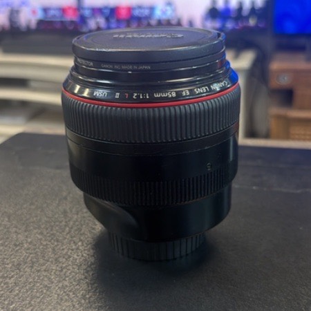 لنز دست دوم کانن Canon EF 85mm f/1.2L II USM (جعبه ندارد)