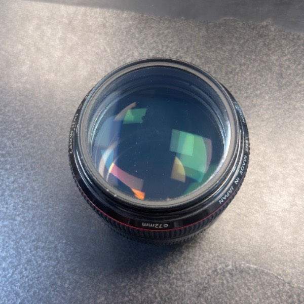لنز دست دوم کانن Canon EF 85mm f/1.2L II USM (جعبه ندارد)