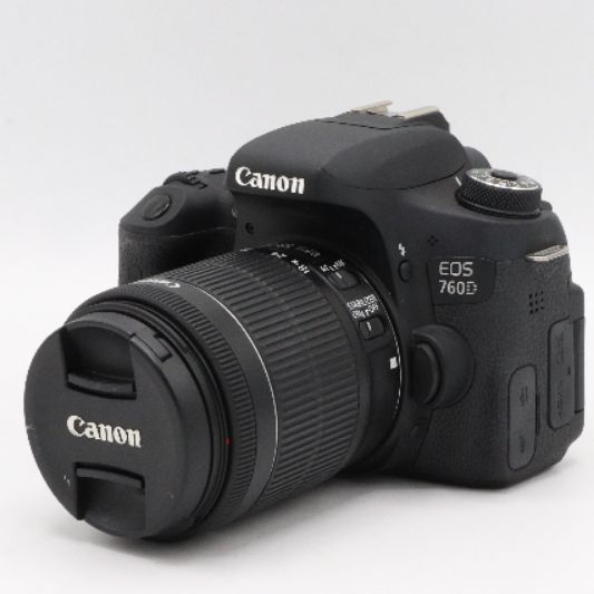 دوربین کانن دست دوم canon 760D EF-S 18-55 IS STM used(4000 شات)