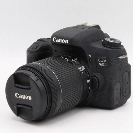 دوربین کانن دست دوم canon 760D EF-S 18-55 IS STM used(4000 شات)