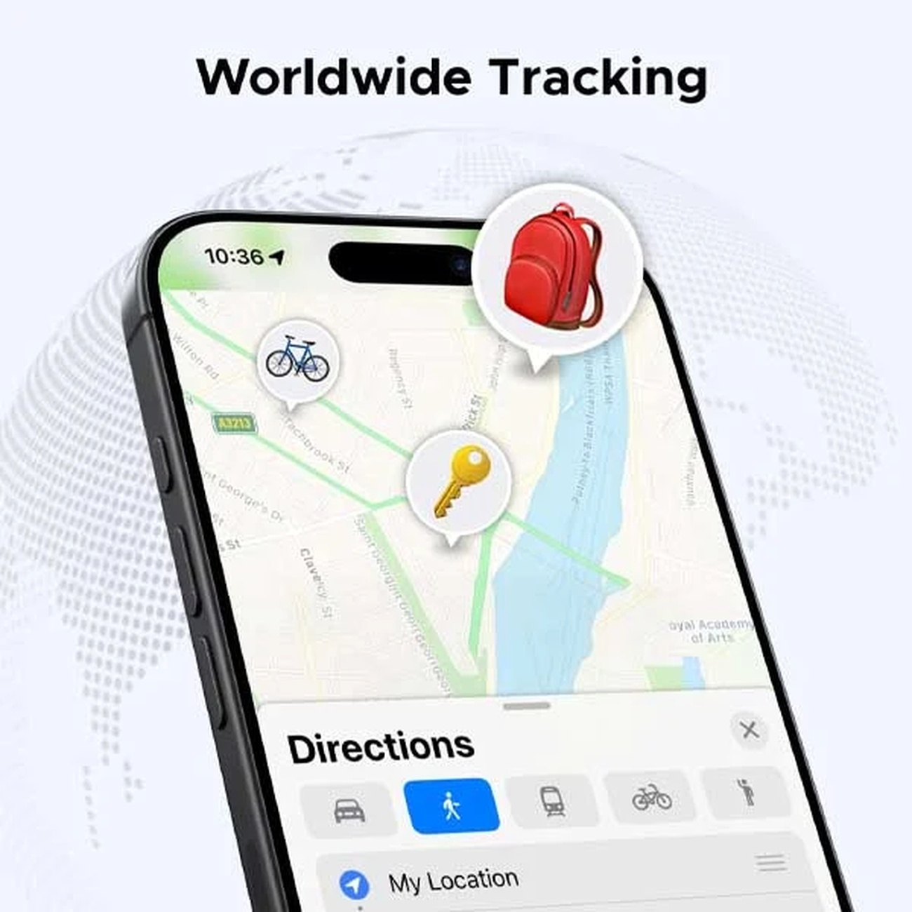 عکس از ویژگی های تگ ردیاب هوشمند یوگرین Ugreen 45297 Smart Tracker Tag