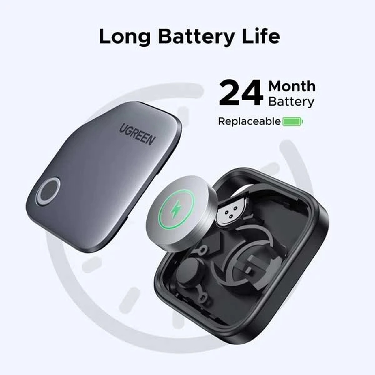 عکس از ویژگی های تگ ردیاب هوشمند یوگرین Ugreen 45297 Smart Tracker Tag