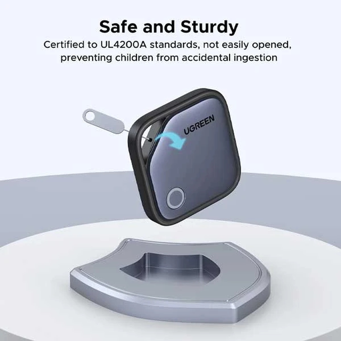 عکس از ویژگی های تگ ردیاب هوشمند یوگرین Ugreen 45297 Smart Tracker Tag