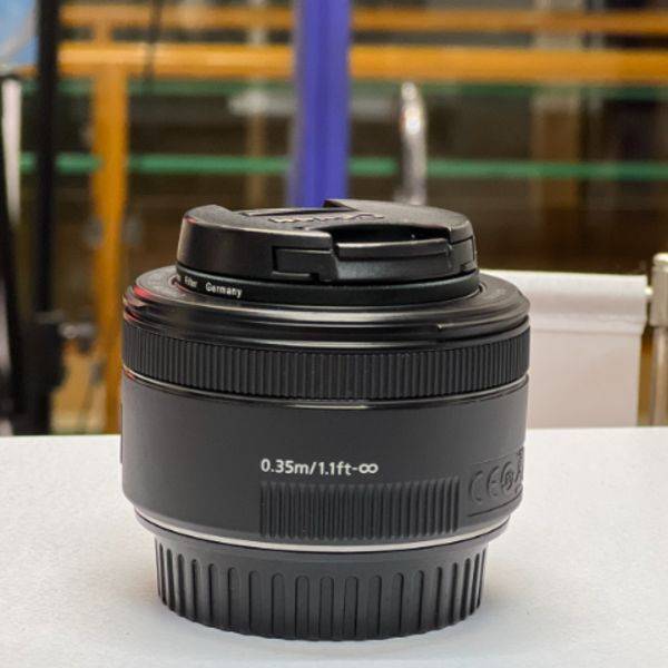 لنز دست دوم کانن  Canon EF 50mm f/1.8 STM Lens (جعبه دارد)