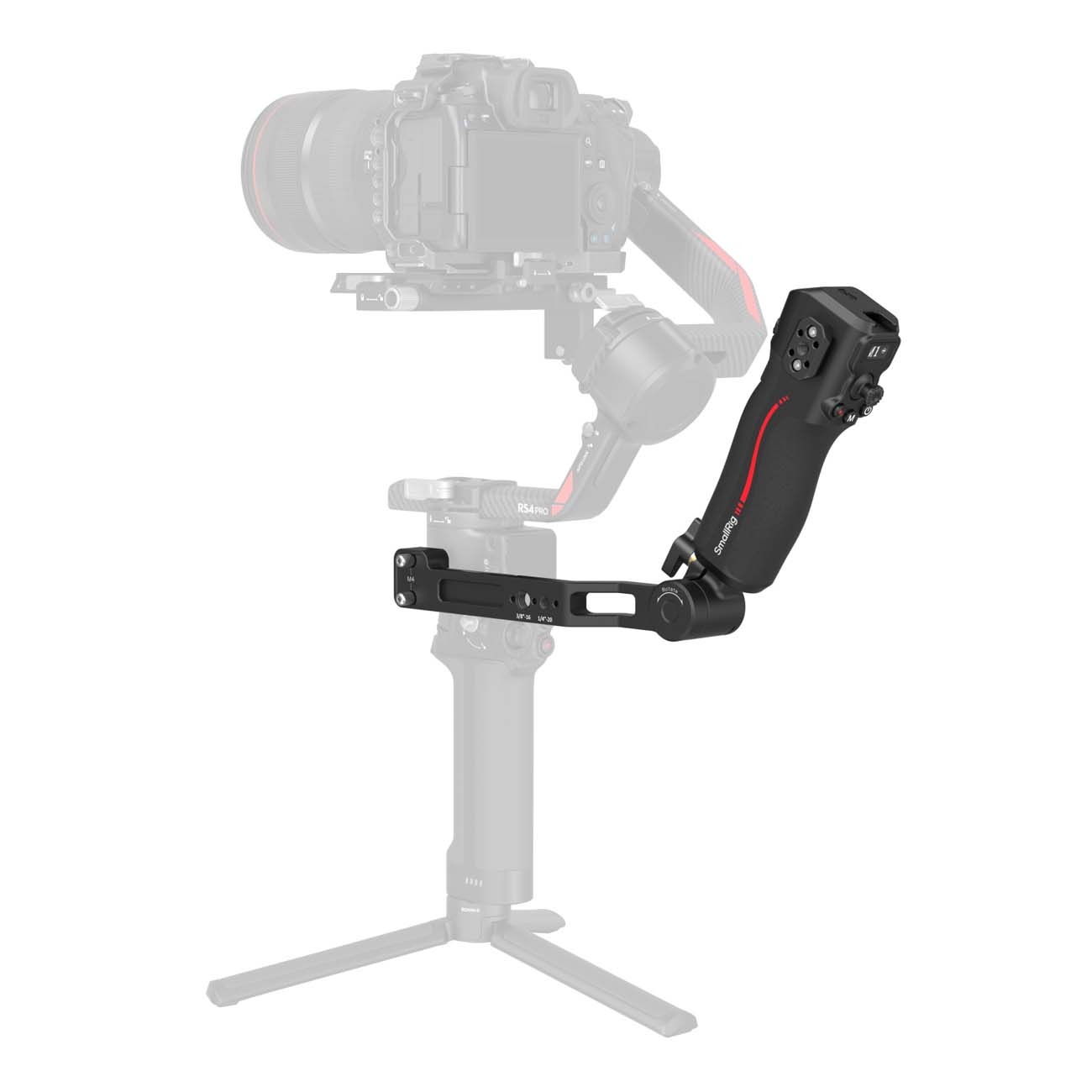 نمای جانبی دسته کنترل فوکوس SmallRig Focus Control Sling Handle for DJI RS Series