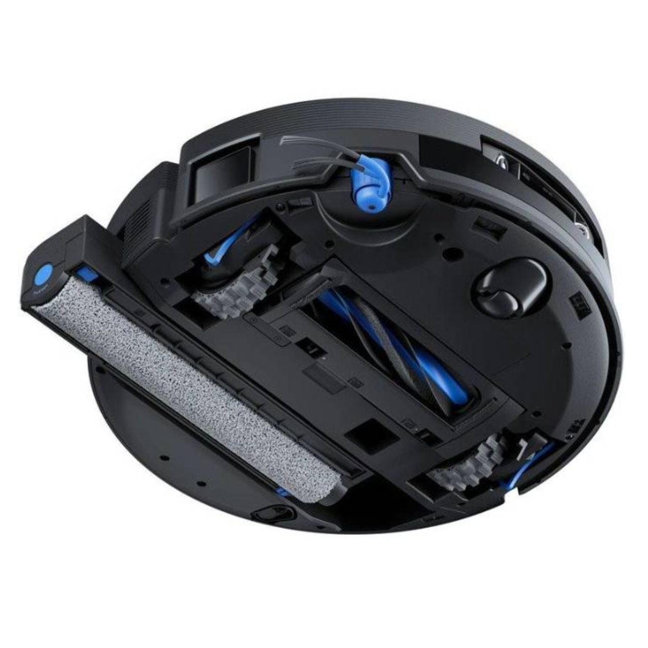 عکس از کف دستگاه جارو رباتیک اکووکس Ecovacs Deebot X12 Omni Cyclone Robot Vacuum