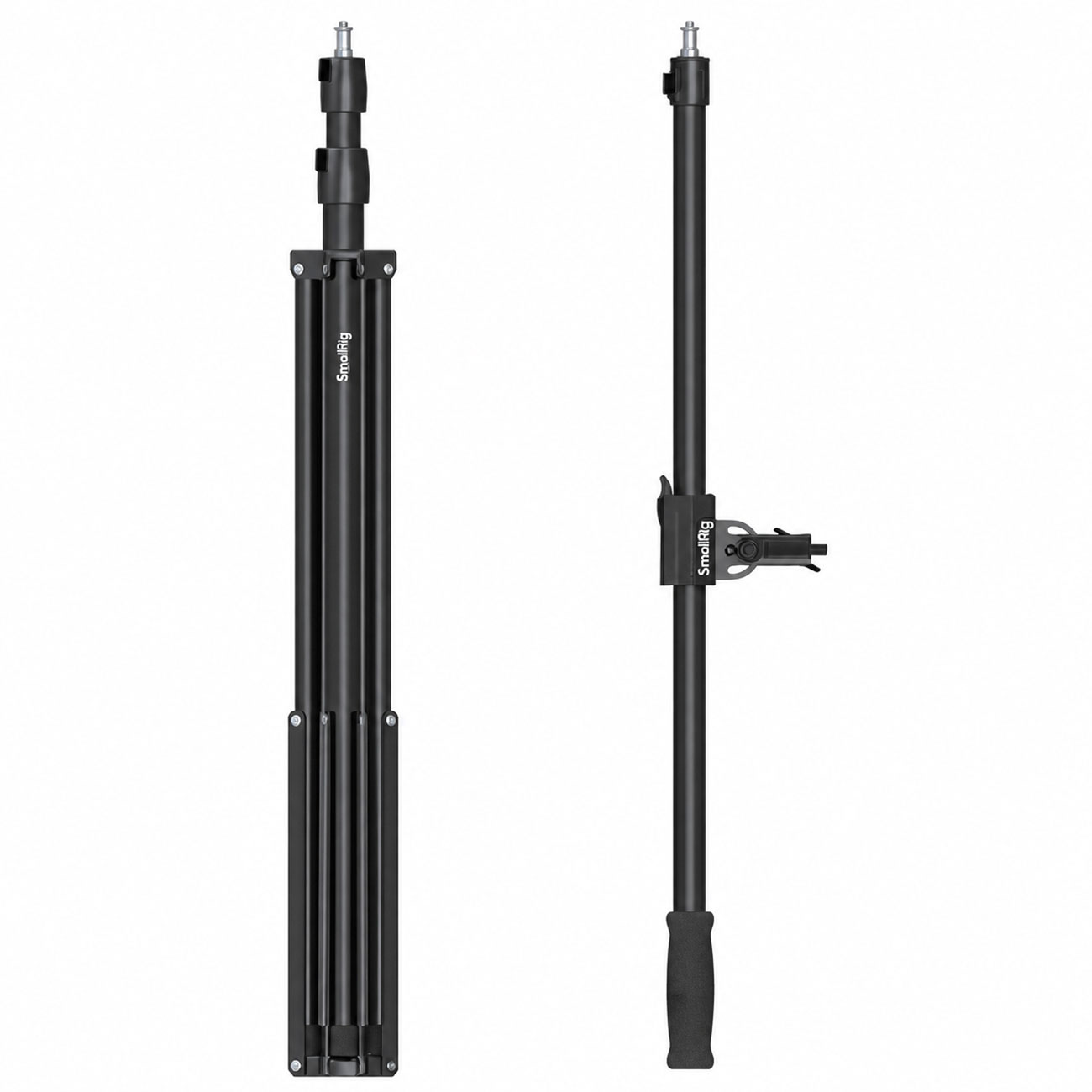 نمای روبه رو سه پایه نور اسمال ریگ SmallRig RA-S280A Air-Cushioned Light Stand with Boom Arm