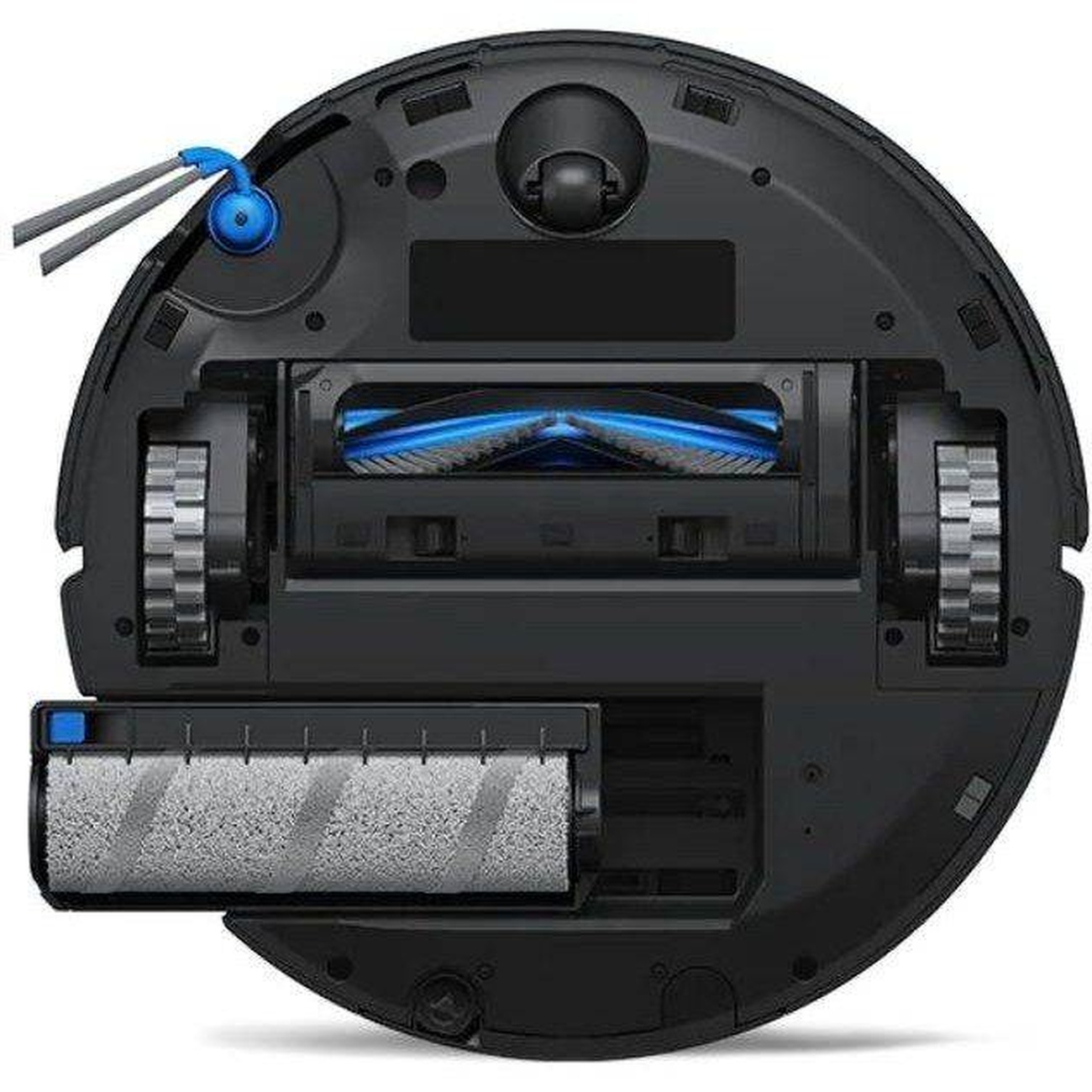 عکس از کف دستگاه جارو رباتیک اکووکس Ecovacs T80S Omni Robot Vacuum