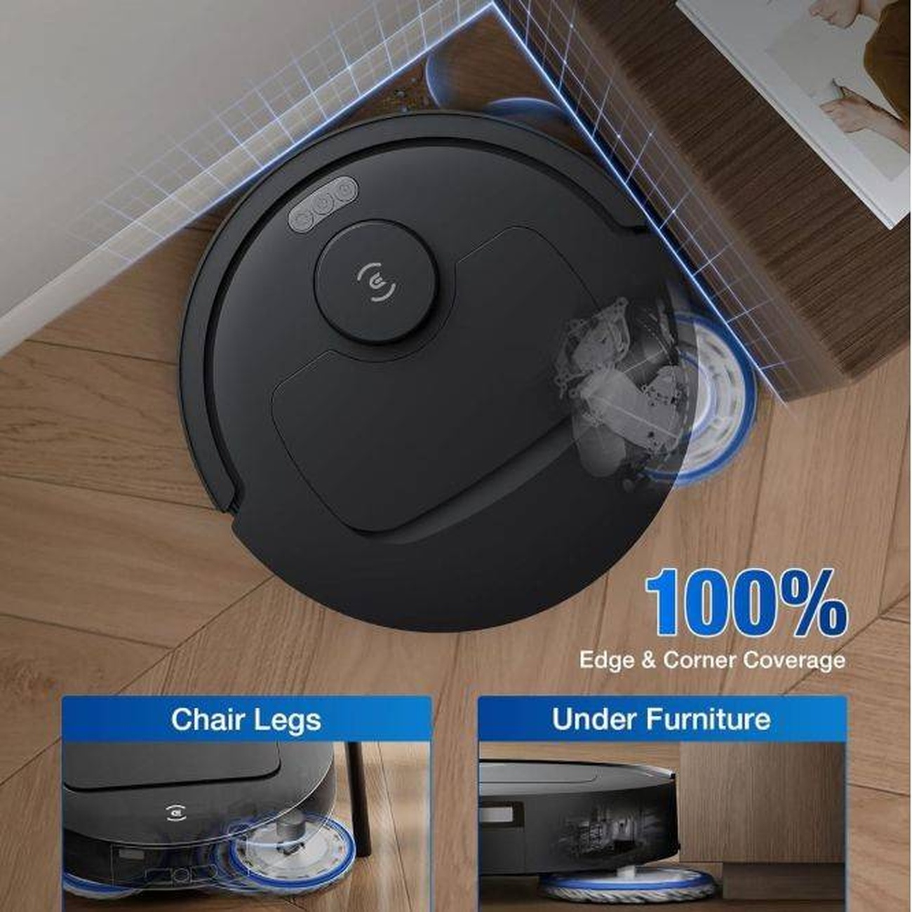 جارو رباتیک اکووکس Ecovacs T30C Deebot Robot Vacuum