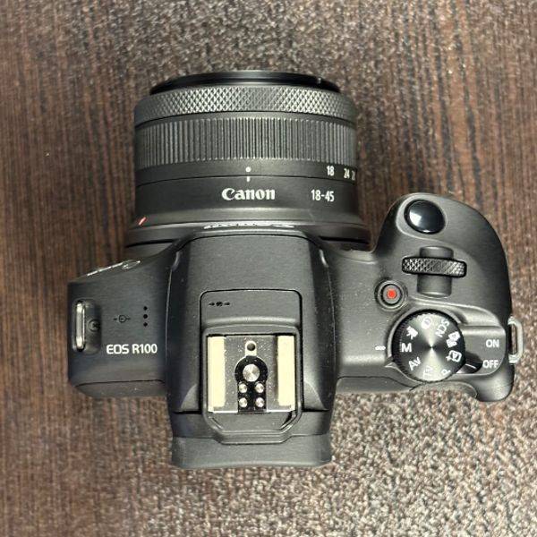 دوربین دست دوم بدون آینه کانن Canon EOS R100 18-45mm (1000 شات)