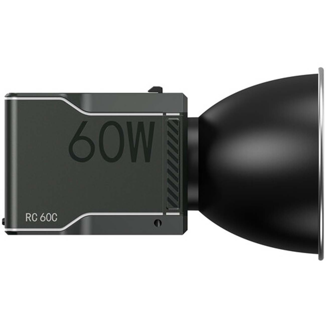نمای سمت راست ویدئو لایت اسمال ریگ SmallRig RC 60C RGB LED Power Bank Clamp Edition Video Light