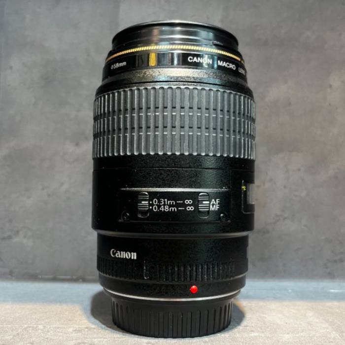 لنز دست دوم کانن Canon EF 100mm f/2.8 Macro USM (جعبه ندارد)